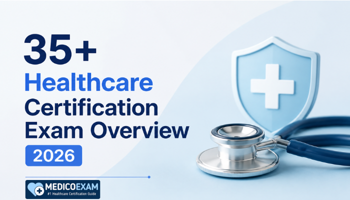 35+ Healthcare Certification Exam Overview 2026