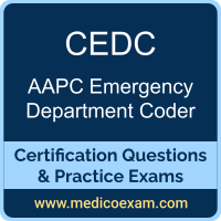 AAPC CEDC practice exam for AAPC Certified Emergency Department Coder (CEDC) preparation