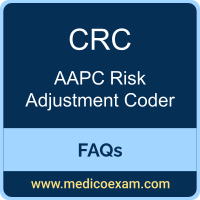 AAPC CRC exam frequently asked questions (FAQs) for AAPC Certified Risk Adjustment Coder (CRC) preparation