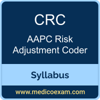 AAPC CRC syllabus for AAPC Certified Risk Adjustment Coder (CRC) preparation
