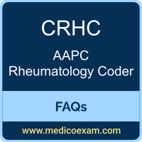 AAPC CRHC exam frequently asked questions (FAQs) for AAPC Certified Rheumatology Coder (CRHC) preparation