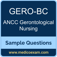 ANCC GERO-BC sample questions for ANCC Gerontological Nursing-Board Certified (GERO-BC) preparation