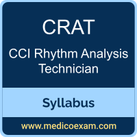 CCI CRAT syllabus for CCI Certified Rhythm Analysis Technician (CRAT) preparation