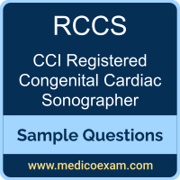 CCI RCCS sample questions for CCI Registered Congenital Cardiac Sonographer (RCCS) preparation