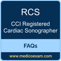 CCI RCS exam frequently asked questions (FAQs) for CCI Registered Cardiac Sonographer (RCS) preparation