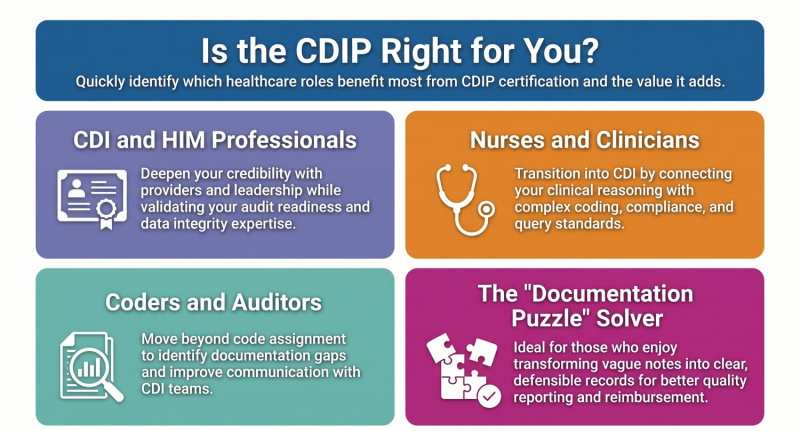 CDIP Certification Benefits for Healthcare