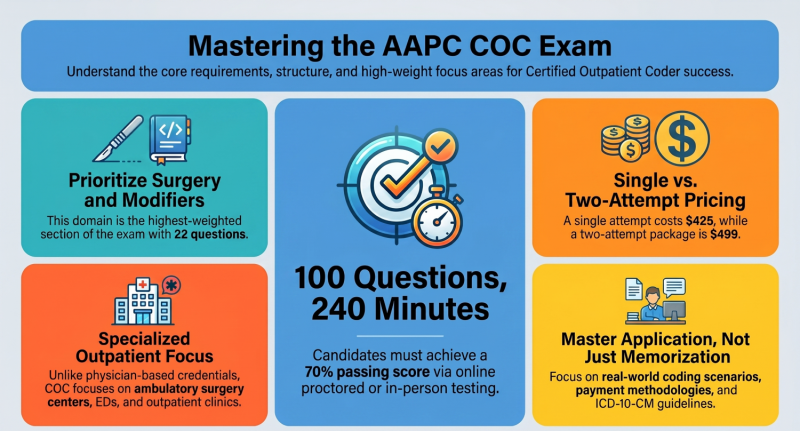 Outpatient Coding Exam Success Tips