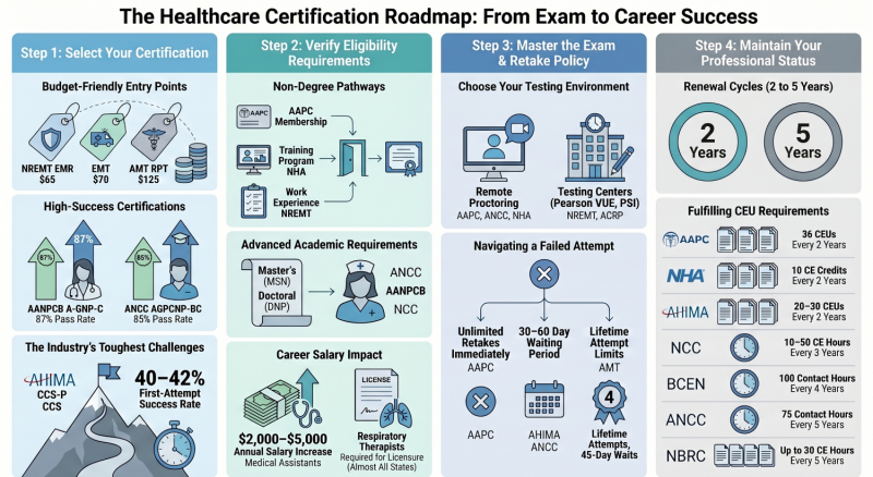 Healthcare Certification Career Roadmap