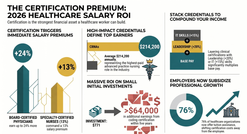 Healthcare Certification Salary ROI 2026