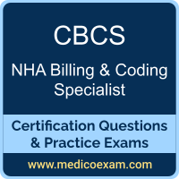 NHA CBCS practice exam for NHA Certified Billing & Coding Specialist (CBCS) preparation