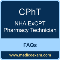 NHA CPhT exam frequently asked questions (FAQs) for NHA Certified Pharmacy Technician (CPhT) preparation