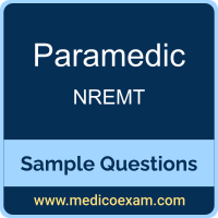 NREMT Paramedic sample questions for NREMT Paramedic preparation