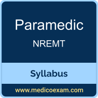 NREMT Paramedic syllabus for NREMT Paramedic preparation