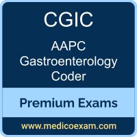 Premium AAPC CGIC Certification Practice Exams