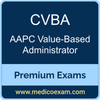 Premium AAPC CVBA Certification Practice Exams