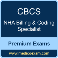 Premium NHA CBCS Certification Practice Exams