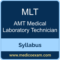 AMT MLT syllabus for AMT Medical Laboratory Technician (MLT) preparation