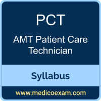 AMT PCT syllabus for AMT Patient Care Technician (PCT) preparation