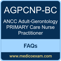 ANCC AGPCNP-BC exam frequently asked questions (FAQs) for ANCC Adult-Gerontology Primary Care Nurse Practitioner-Board Certified (AGPCNP-BC) preparation