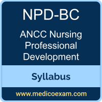 ANCC NPD-BC syllabus for ANCC Nursing Professional Development-Board Certified (NPD-BC) preparation