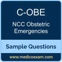NCC C-OBE sample questions for NCC Certified-Obstetric Emergencies (C-OBE) preparation