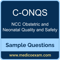 NCC C-ONQS sample questions for NCC Certified Obstetric and Neonatal Quality and Safety (C-ONQS) preparation