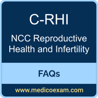 NCC C-RHI exam frequently asked questions (FAQs) for NCC Certified-Reproductive Health and Infertility (C-RHI) preparation