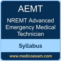 NREMT AEMT syllabus for NREMT Advanced Emergency Medical Technician (AEMT) preparation